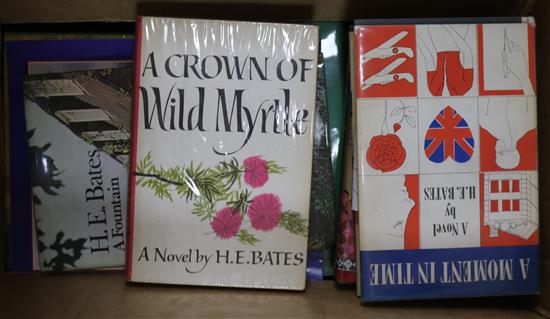 Bates, H.E. - First Editions, 1960s - 1980s, approximately 50 vols,